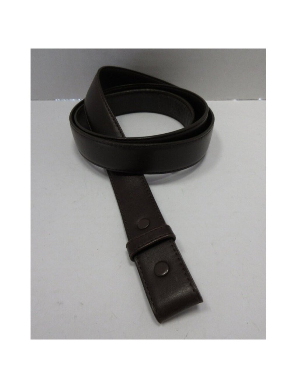 Tiffany & Co Belt 38 Genuine Leather Minimalist Strap Luxury Classic